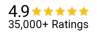 4.9 stars on the App Store with more than 35,000 ratings
